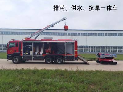 大流量排水搶險車(chē)